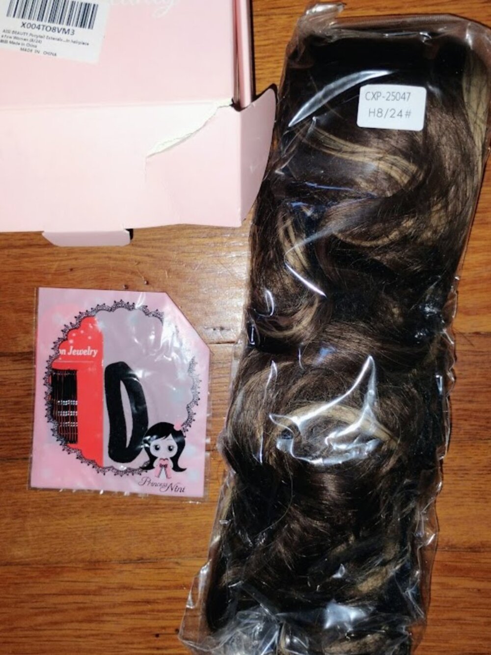 AISI BEAUTY Ponytail Extension 26 Inch Drawstring Ponytail Extension Synthetic